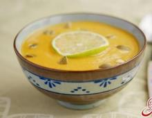 Pumpkin puree soup for slimness Benefits of pumpkin puree soup