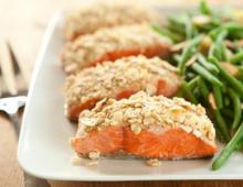 Calorie content of pink salmon